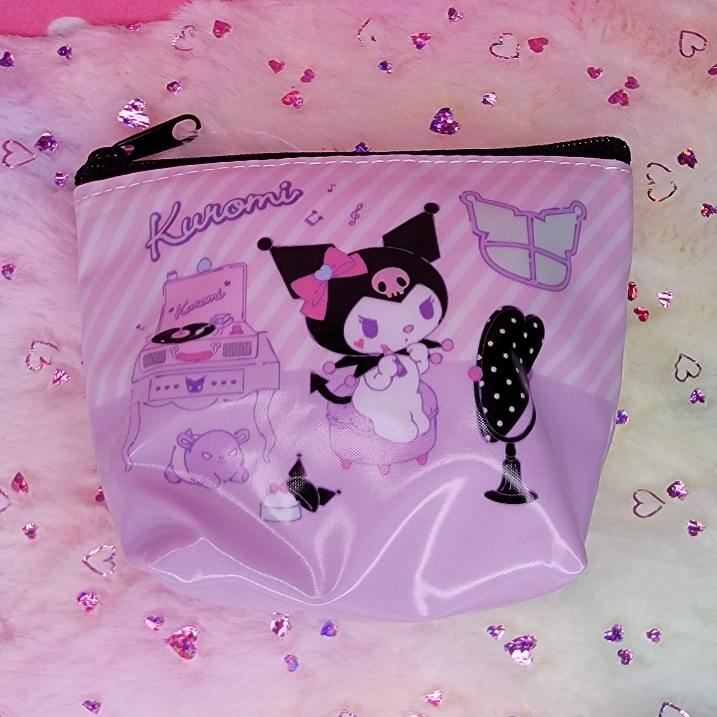 Sanrio Japan Mini Pouch, Kuromi