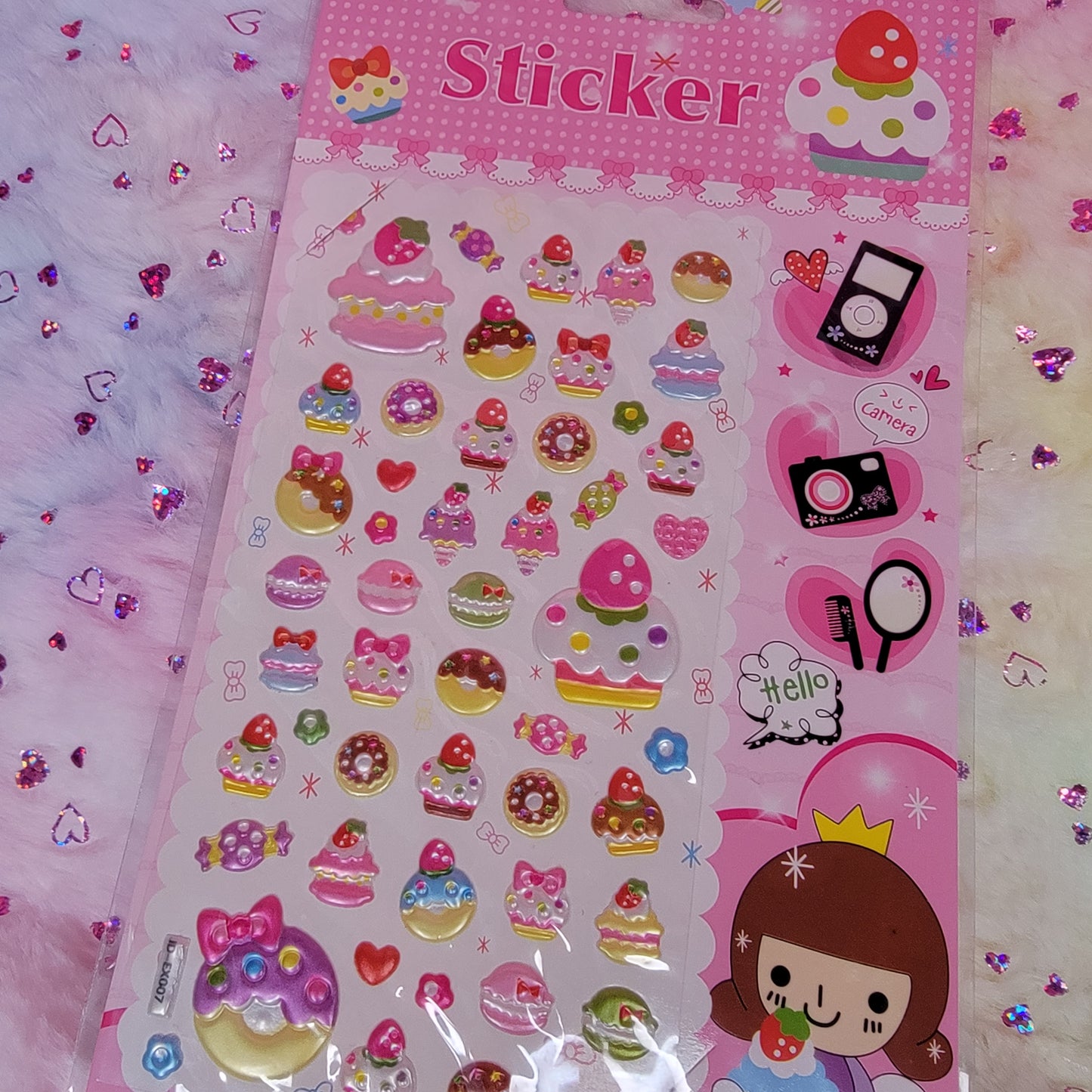 Semi-puffy Sweets Stickers