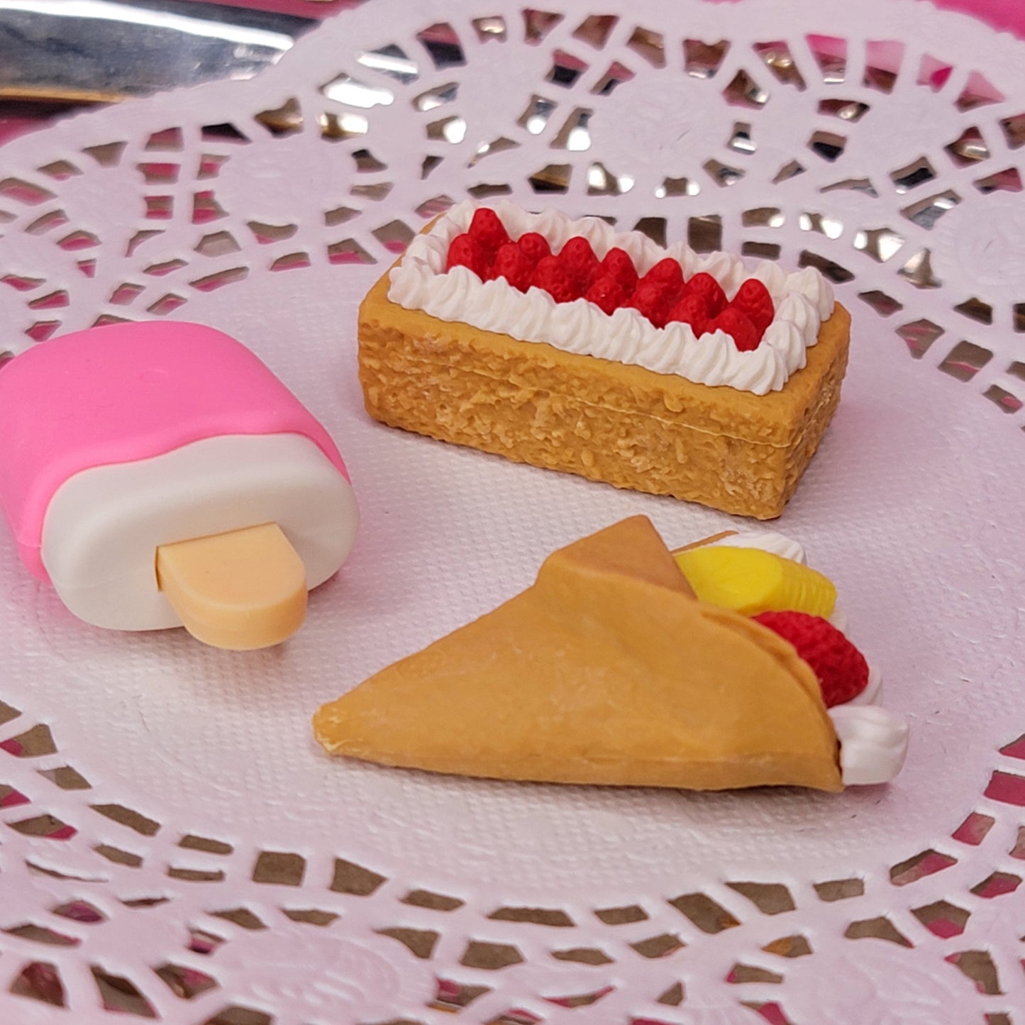 Dessert Puzzle Eraser Sets