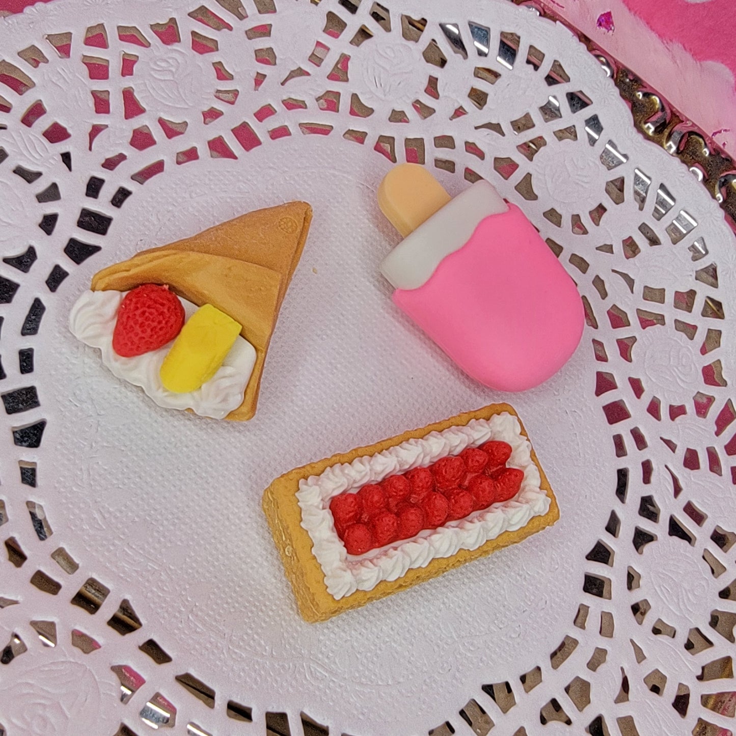 Dessert Puzzle Eraser Sets