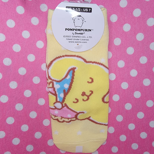 Pompompurin Sleeping Ankle Socks