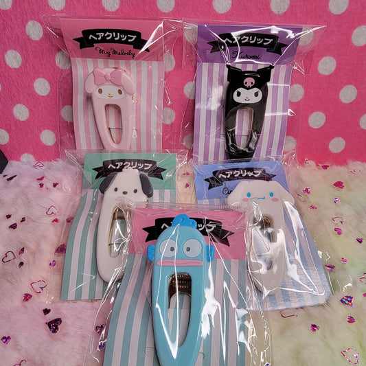 Sanrio Acrylic Hair Clips