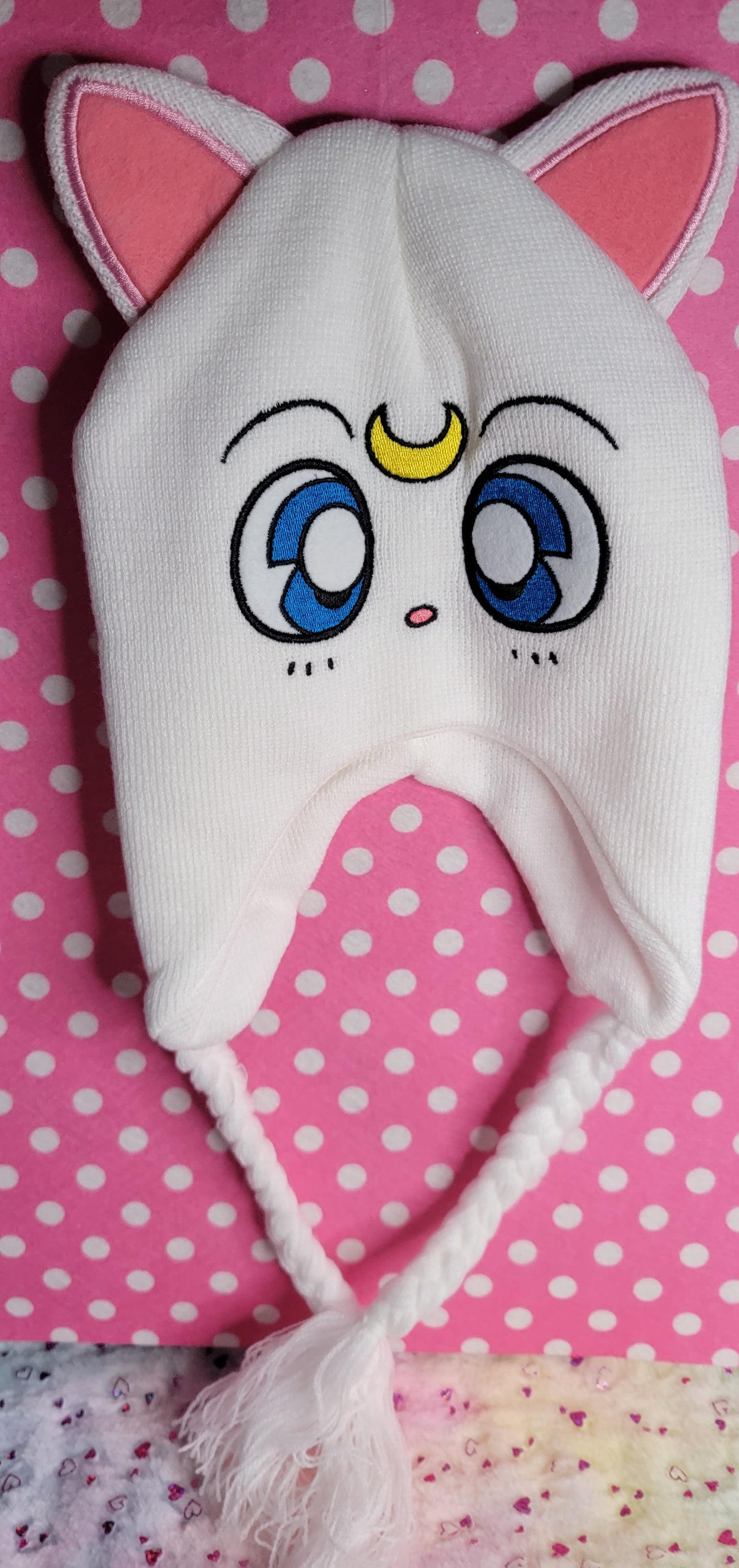 Sailor Moon Artemis Tassel Beanie