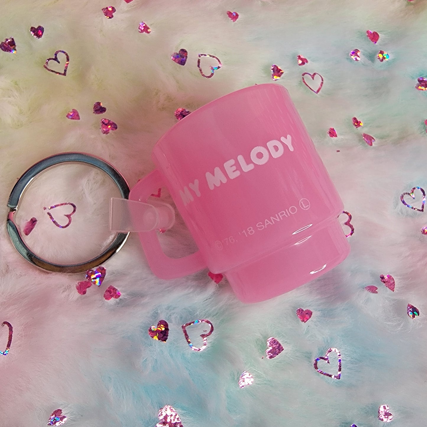 Sanrio My Melody, Mini Plastic Cup Keychain