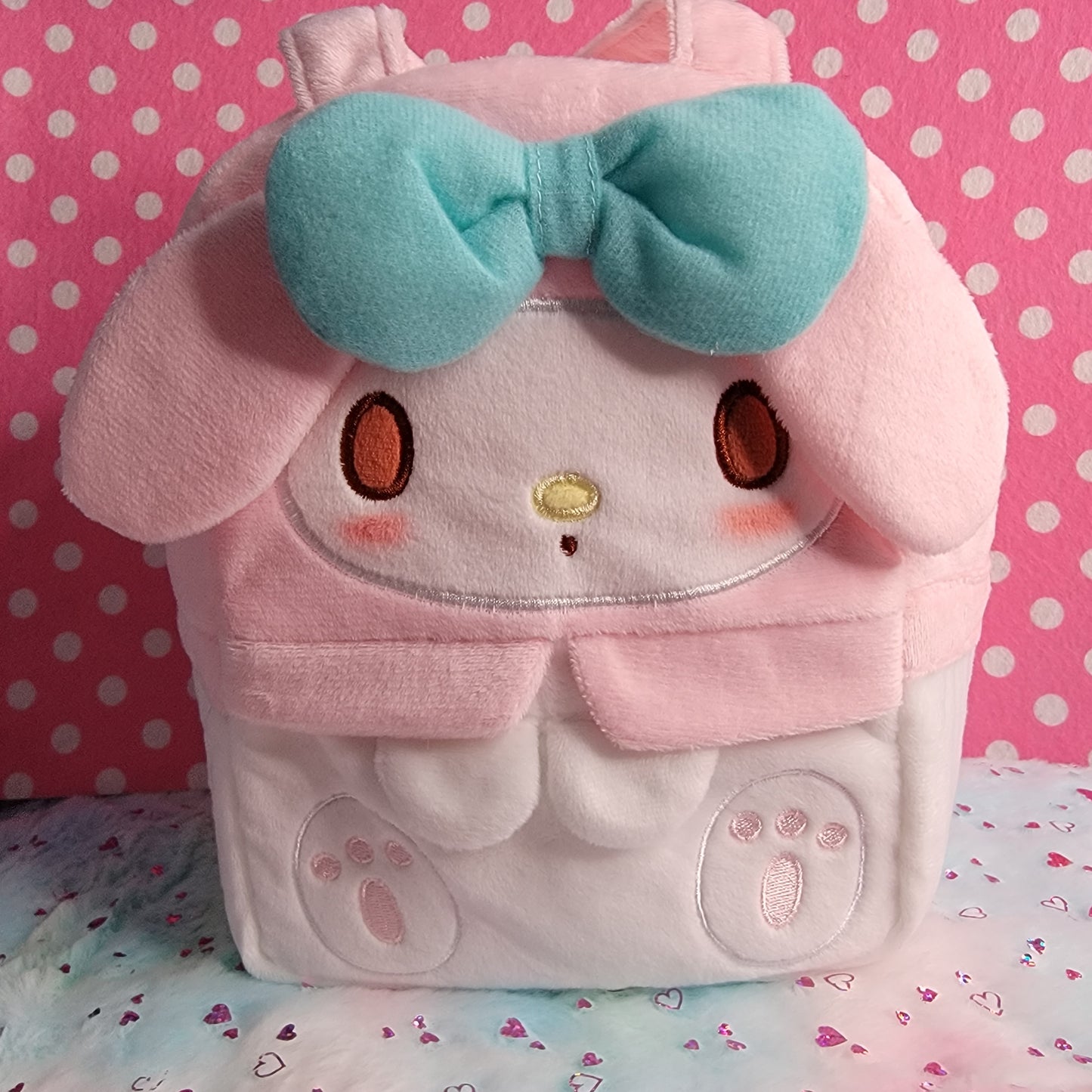 Sanrio Characters, Fuwa Fuwa, Fluffy Pastel Plush Handbag