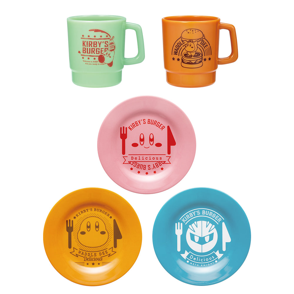 Bandai Kirby's Burger Ichiban Kuji, Plates and Cups Collection – Extreme  Kawaii