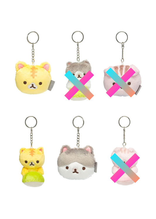 San-x Corocoro Coronya Plush Keychain Series 1, Opened Blind Box