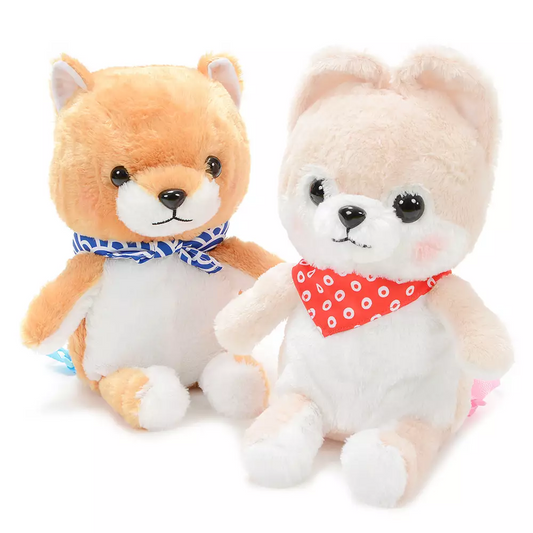 Amuse Mameshiba San Kyodai Plush Backpack