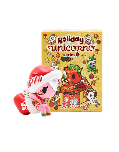 Tokidoki Holiday Unicorno Series 3, Opened Blind Box