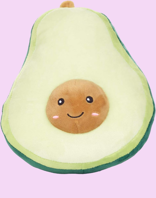 Cuddle Mates, Happy Avocado, 10 inch Plush