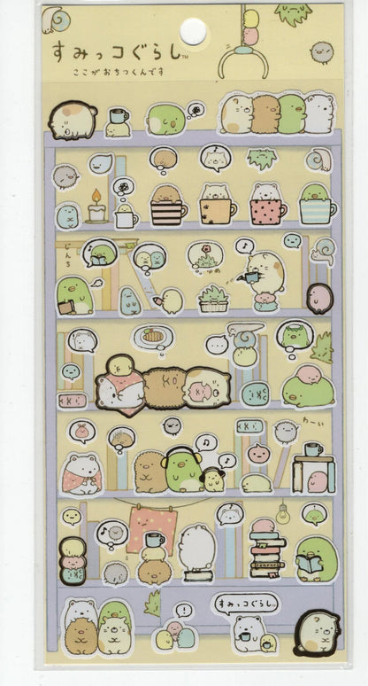 San-x Sumikko Gurashi Sticker Sheet, Corner Things