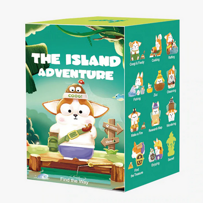 Pop Mart Coogi & Foody The Island Adventure Series Blind Box
