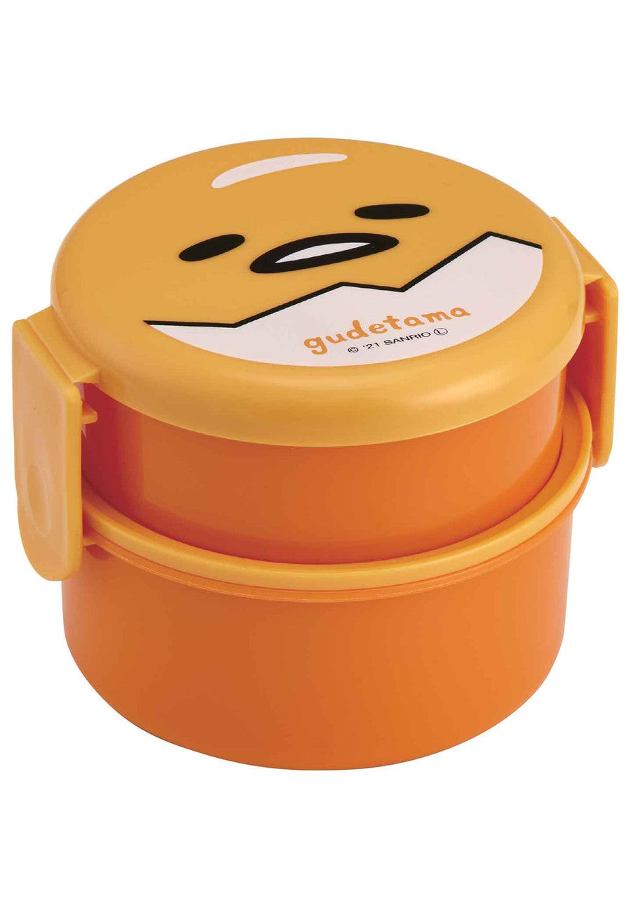 Sanrio Gudetama, Two-Tier Round Bento Box