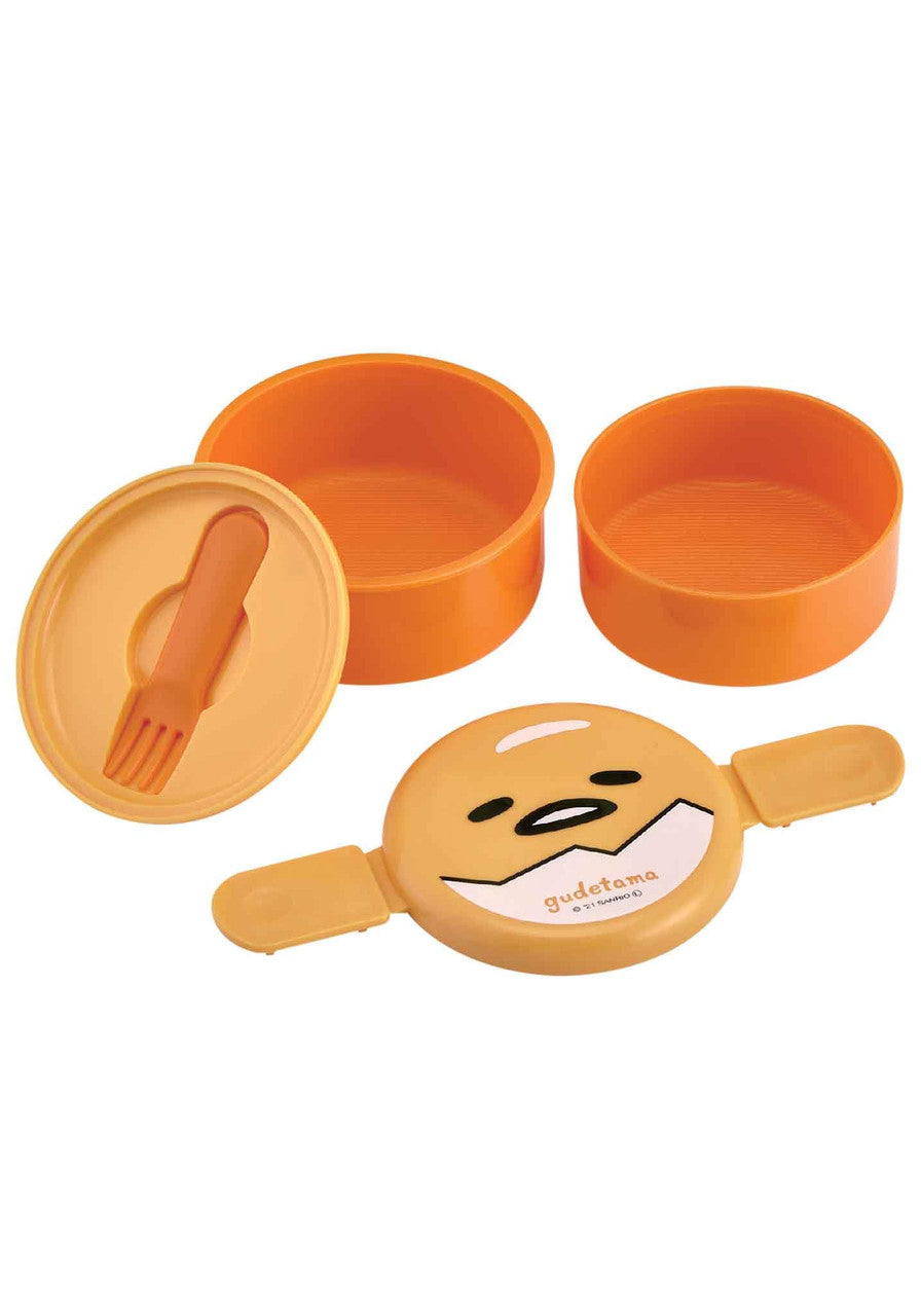 Sanrio Gudetama, Two-Tier Round Bento Box