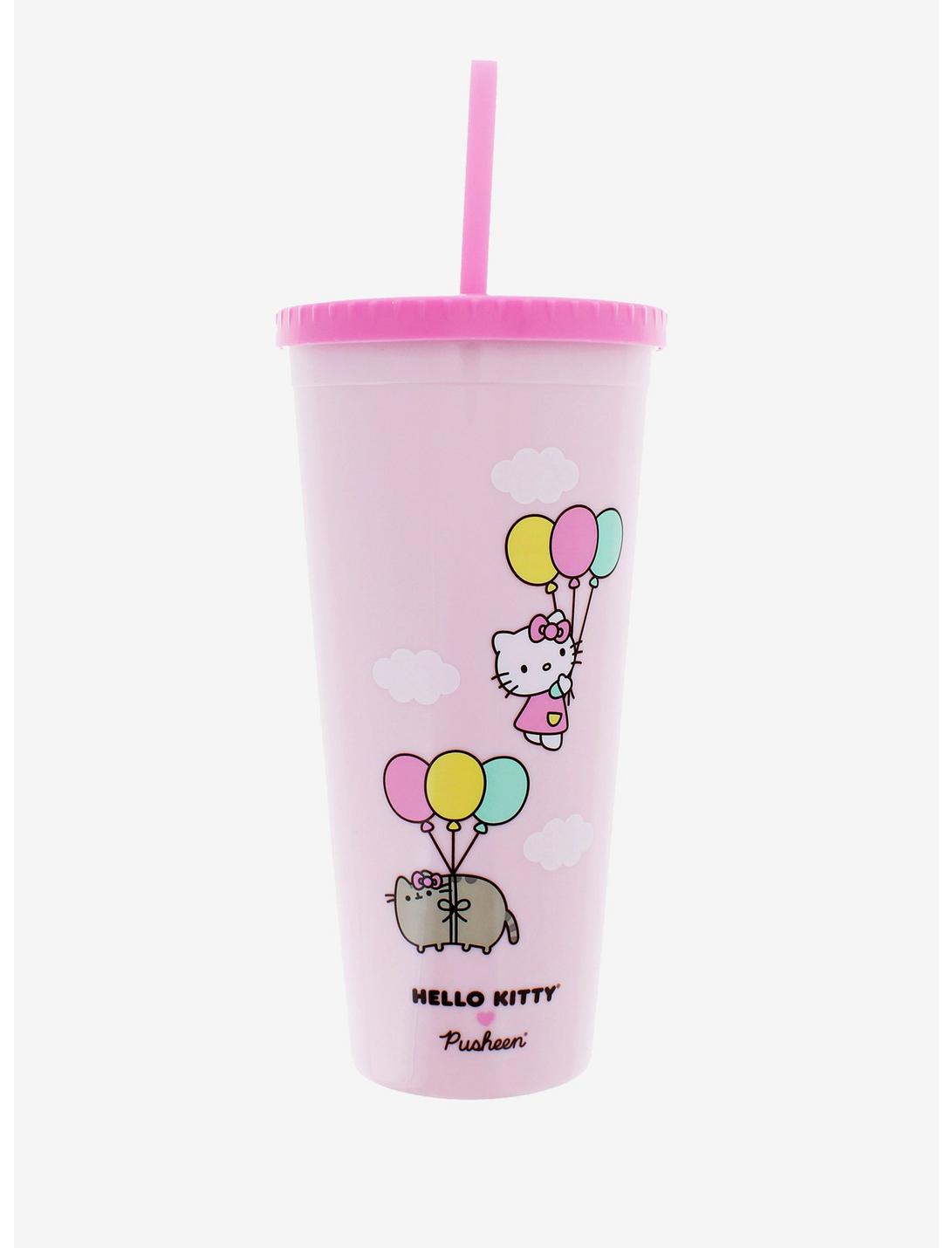 Hello Kitty X Pusheen Acrylic Travel Cup