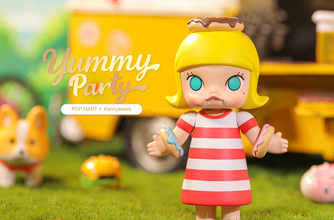 Pop Mart Molly Yummy Party, Opened Blind Box – Extreme Kawaii Pop Mart Molly Yummy Party, Opened Blind Box – Extreme Kawaii