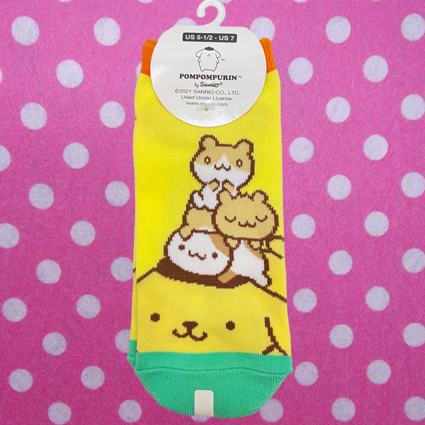 Pompompurin and Pals Ankle Socks
