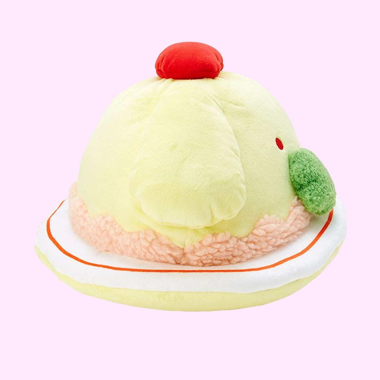 Sanrio Pompompurin Plush, Omurice (Omelette Rice) Shaped, Oomori Series