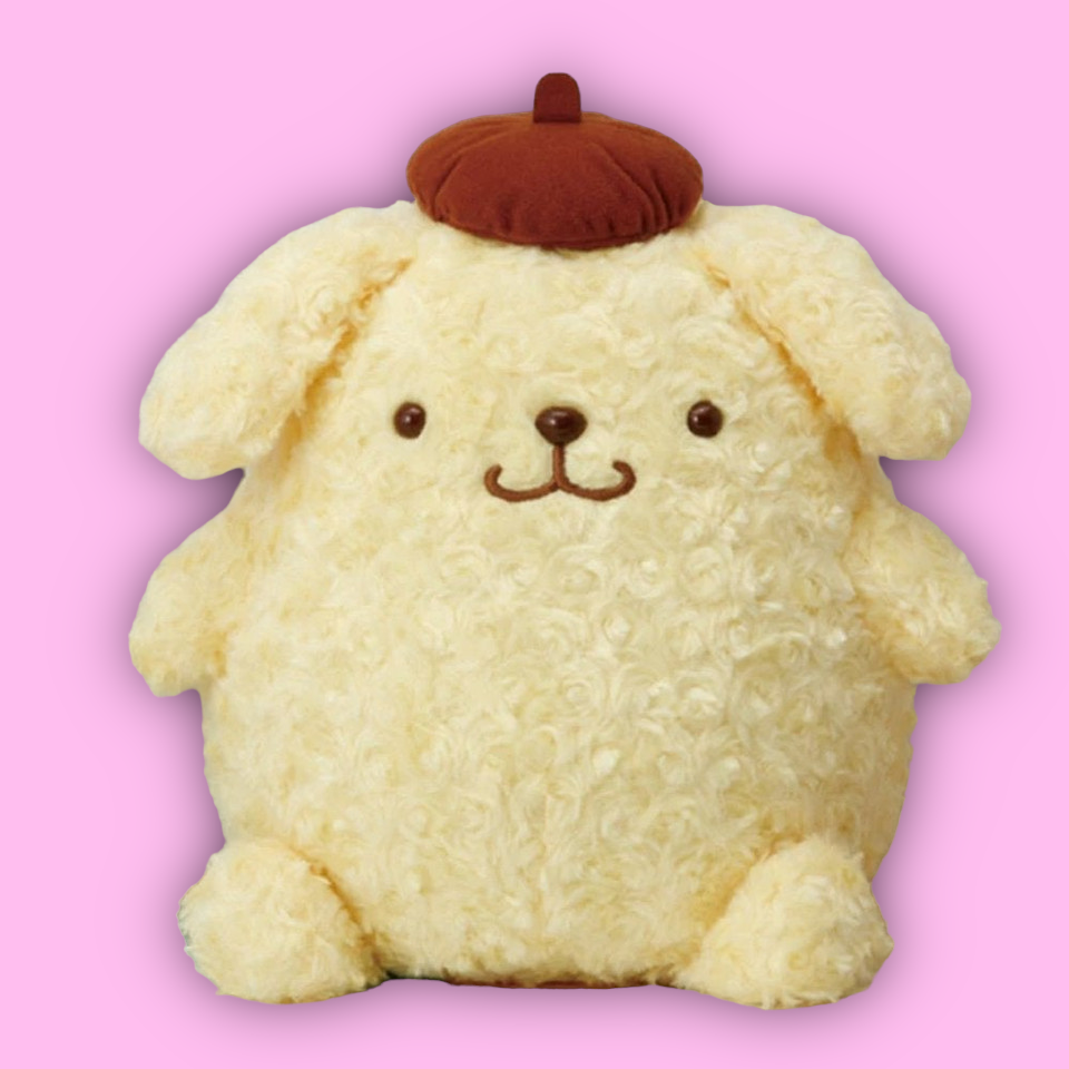 large pompompurin rose boa rosebore plush