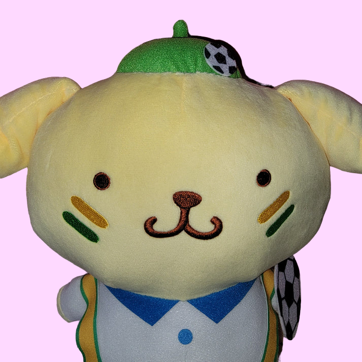 Sanrio World Doll Collection, Pompompurin Brazil Soccer Plush