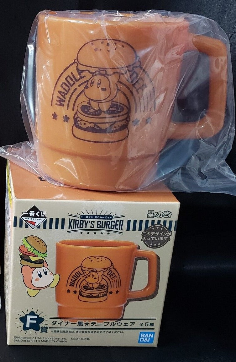 Bandai Kirby's Burger Ichiban Kuji, Plates and Cups Collection