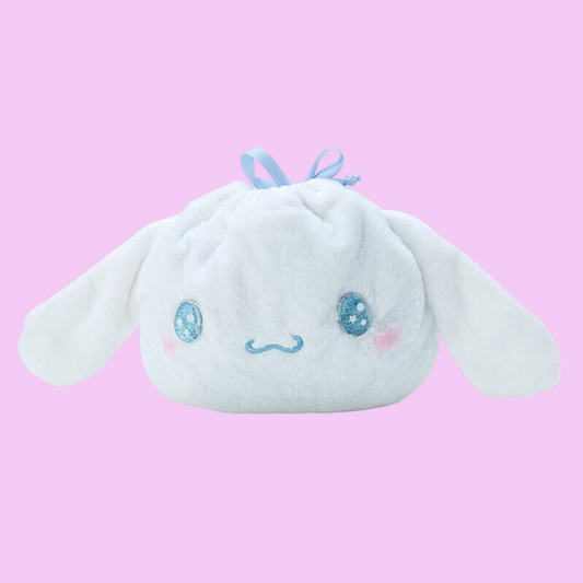 Sanrio Cinnamoroll Starry Sky Plush Drawstring Pouch