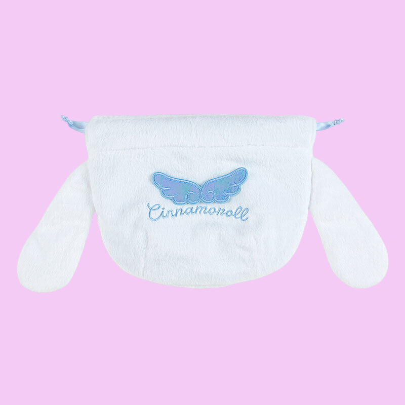 Sanrio Cinnamoroll Starry Sky Plush Drawstring Pouch