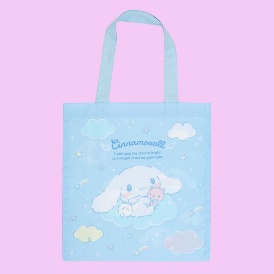 Sanrio Cinnamoroll Starry Sky Cotton Tote Bag