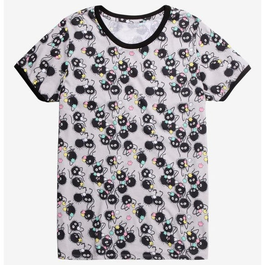 Studio Ghibli Soot Sprite Candy Ringer Tshirt