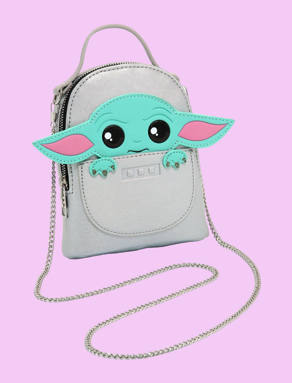 Star Wars Mandalorian The Child Mini Wristlet Bag