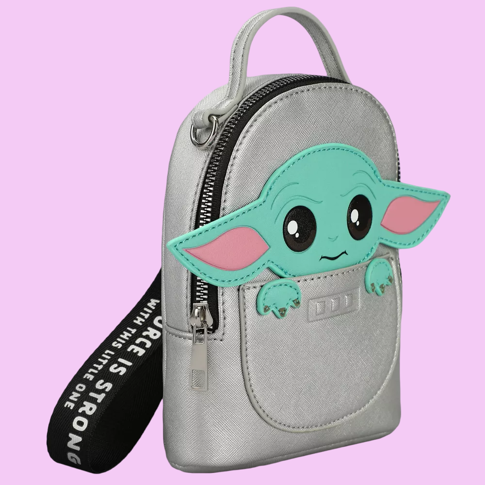 Star Wars Mandalorian The Child Mini Wristlet Bag