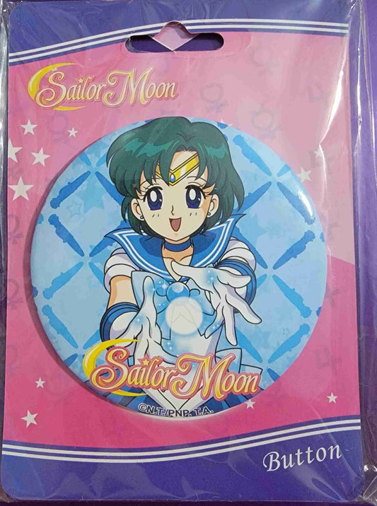 Sailor Moon Large Button, Mercury