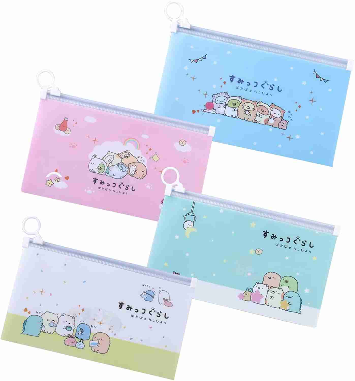 San-x Sumikko Gurashi Vinyl Zip Pouch