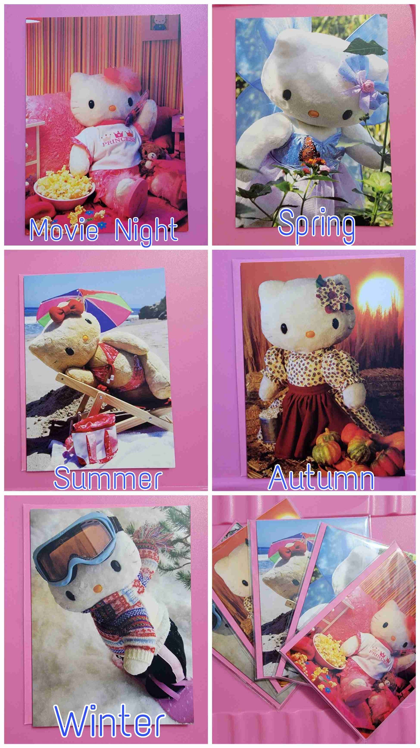 Vintage Hello Kitty Greeting Cards