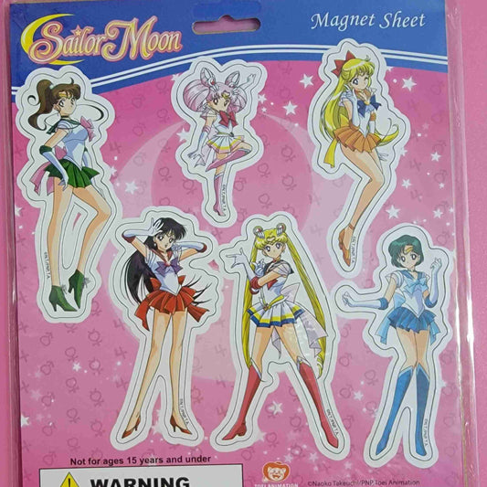 Sailor Moon Super S, Inner Senshi Guardians, Magnet Sheet